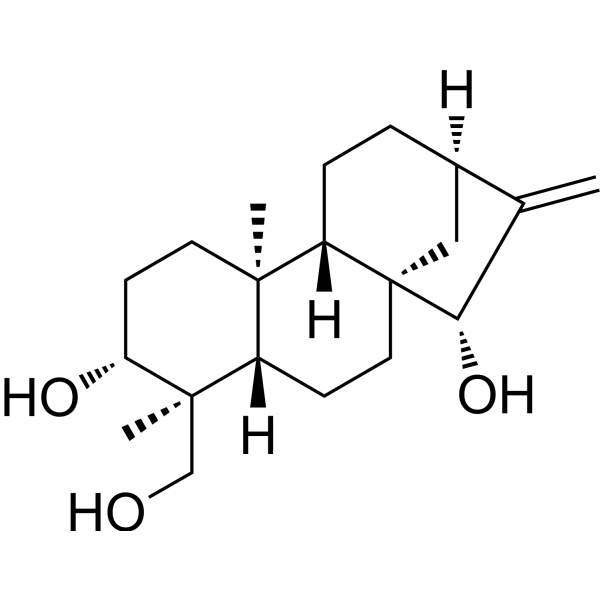 ent-16-Kaurene-3b,15b,18-triol Chemical Structure