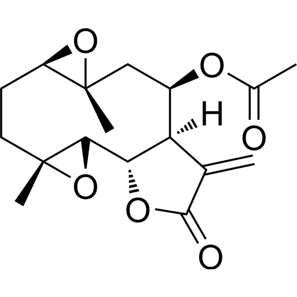 Epitulipinolide diepoxide Chemical Structure