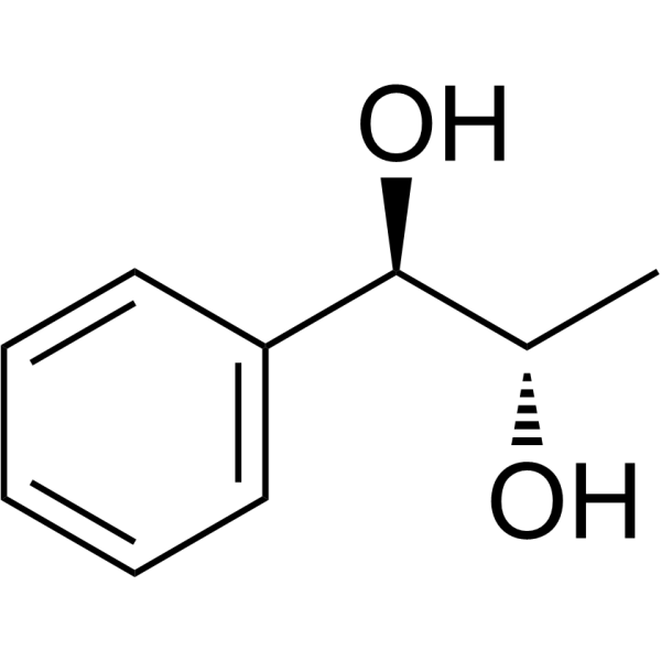 Erythro-1-phenylpropane-1,2-diol Chemical Structure