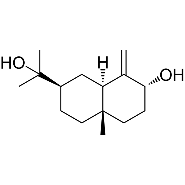 Eudesm-4(14)-ene-3α,11-diol Chemical Structure