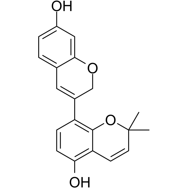 Glabrene Chemical Structure