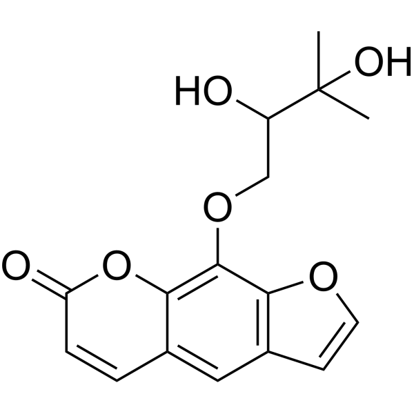 (±)-Heraclenol Chemical Structure