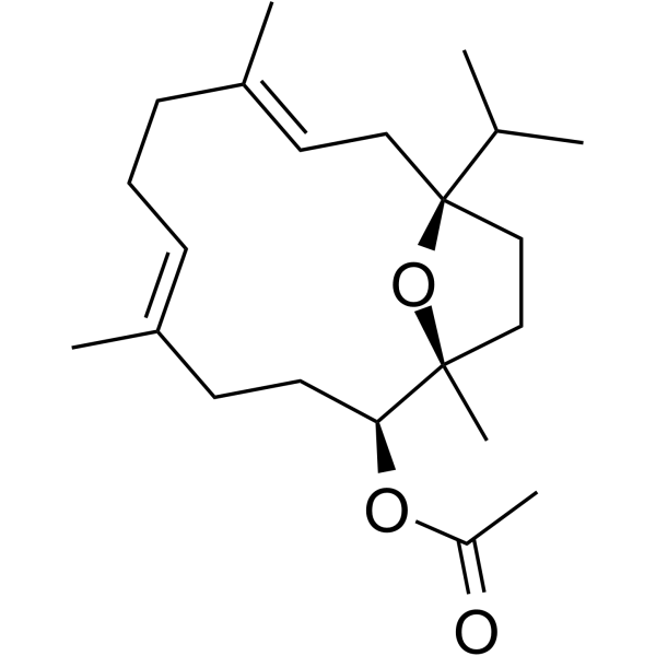Incensole Acetate Chemical Structure