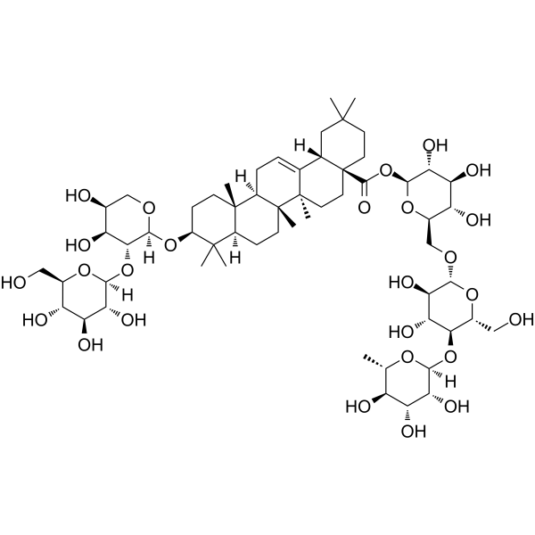 Ciwujianoside A1 Chemical Structure