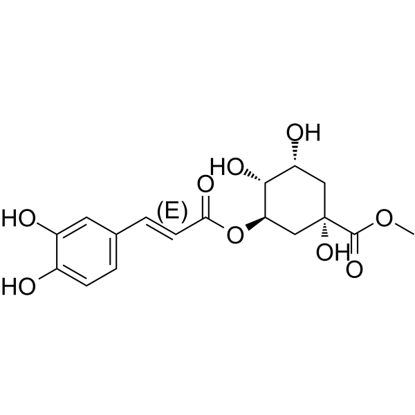 <em>3</em>-O-Caffeoylquinic acid <em>methyl</em> ester