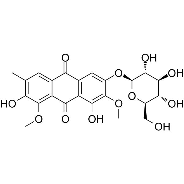 Aurantio-obtusin <em>β-D-glucoside</em>