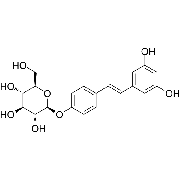 Resveratroloside Chemical Structure