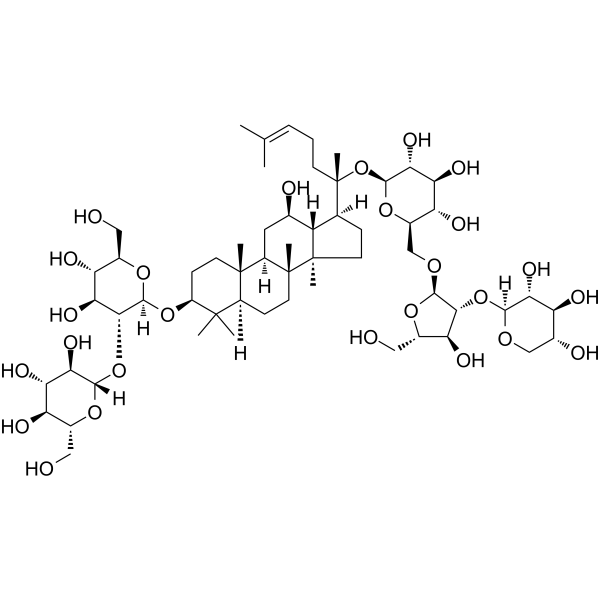 Ginsenoside Ra2 Chemical Structure
