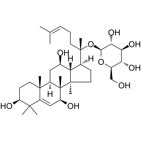 Ginsenoside Rh7 Chemical Structure