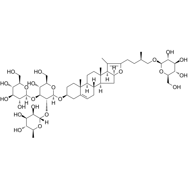 Pseudoprotogracillin Chemical Structure