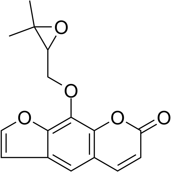 Oxyimperatorin Chemical Structure