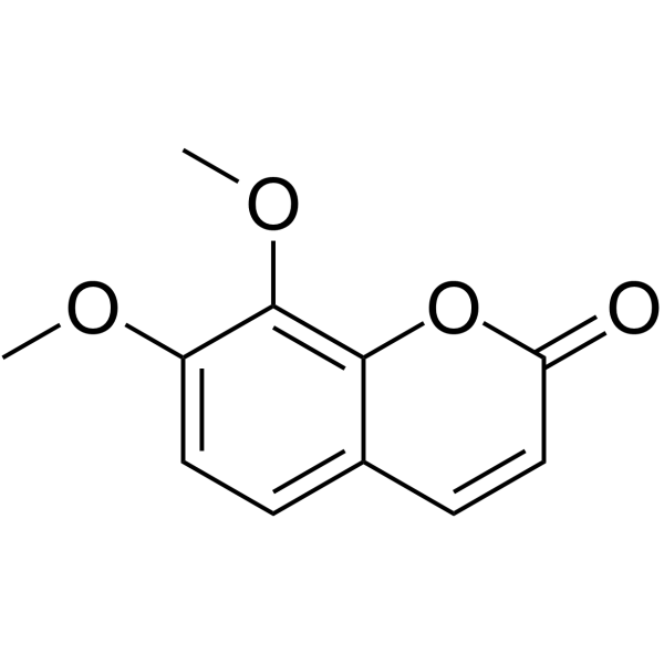 7,8-Dimethoxycoumarin Chemical Structure