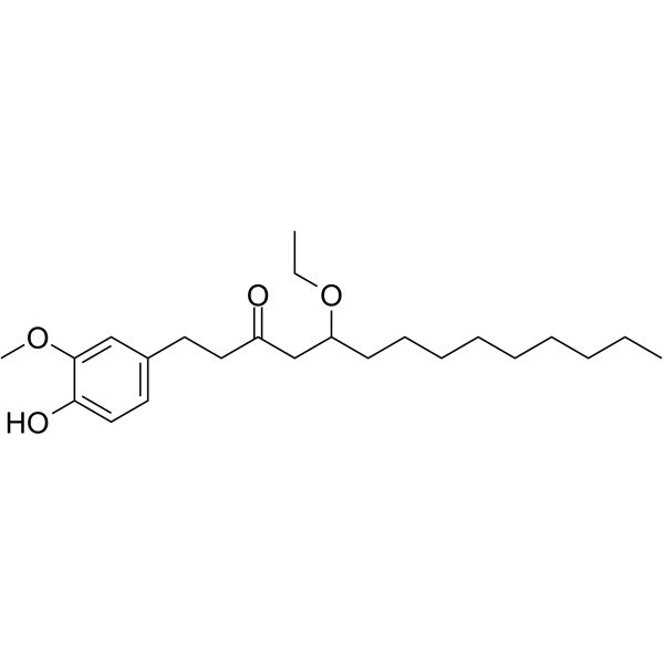 5-​Ethoxy-​10-​Gingerol Chemical Structure