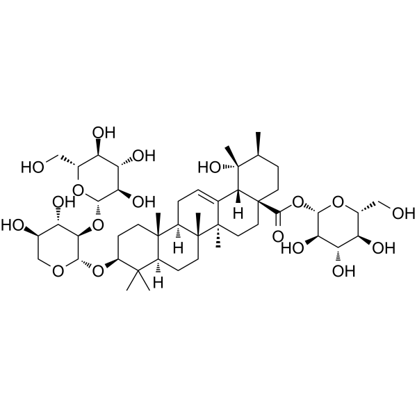 Ilexsaponin B3 Chemical Structure