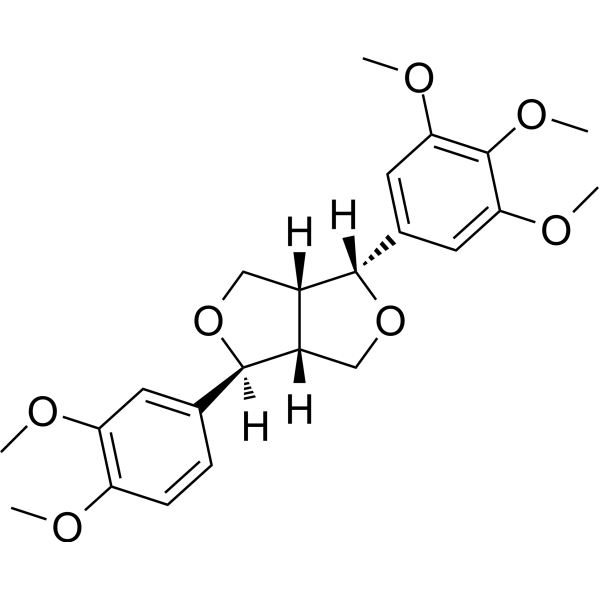 Epimagnolin A Chemical Structure