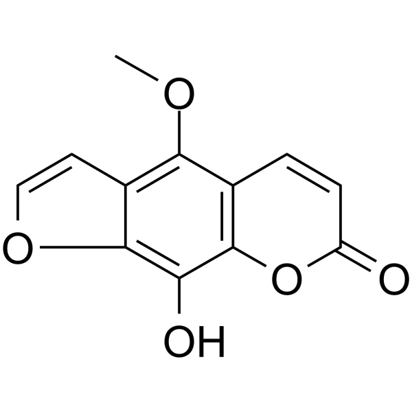 8-Hydroxybergapten Chemical Structure