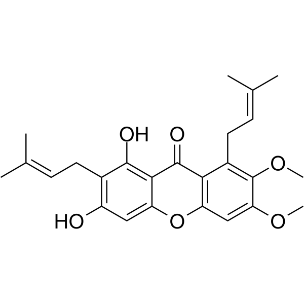 Cowaxanthone B Chemical Structure