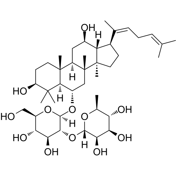 Ginsenoside Rg4 Chemical Structure