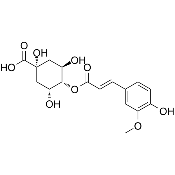 <em>4</em>-Feruloylquinic acid