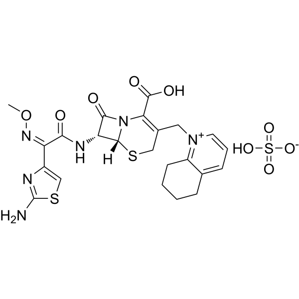 Cefquinome sulfate Chemical Structure