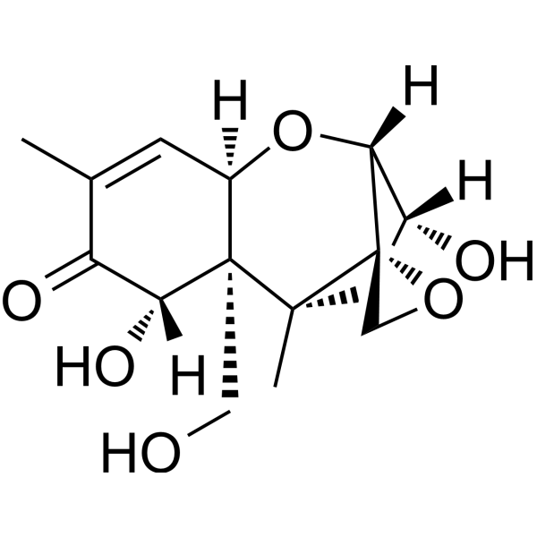 Deoxynivalenol Chemical Structure
