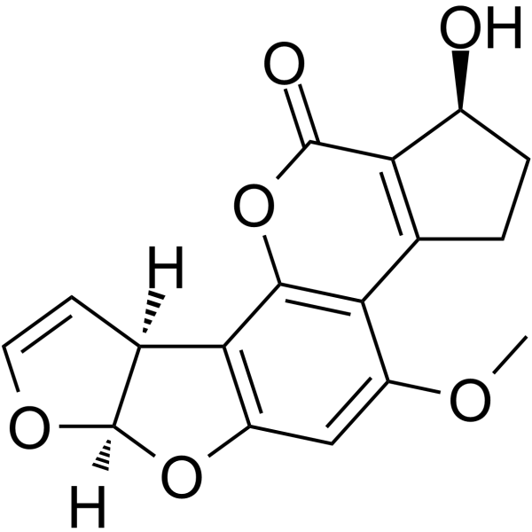Aflatoxicol Chemical Structure