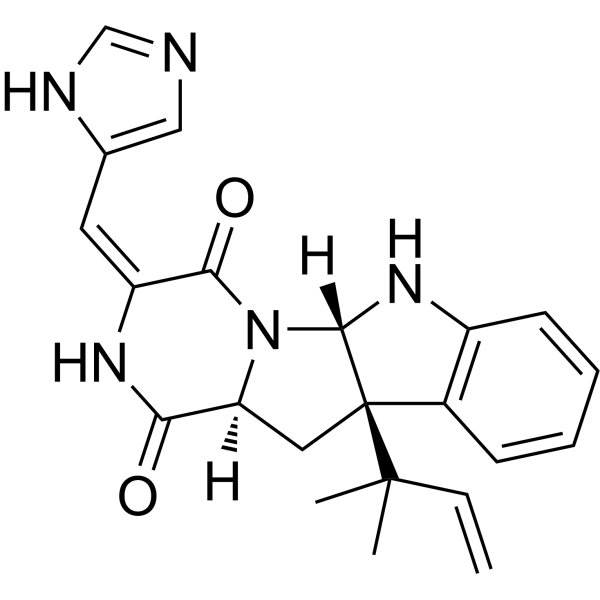 Roquefortine C Chemical Structure