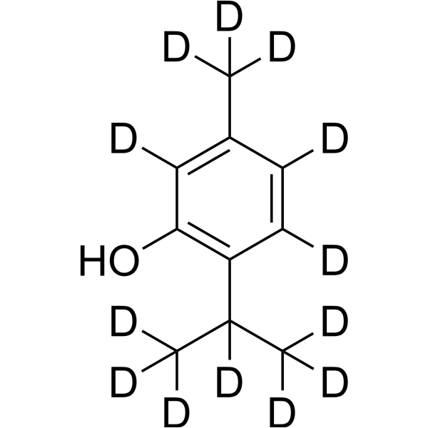 Thymol-d<sub>13</sub> Chemical Structure