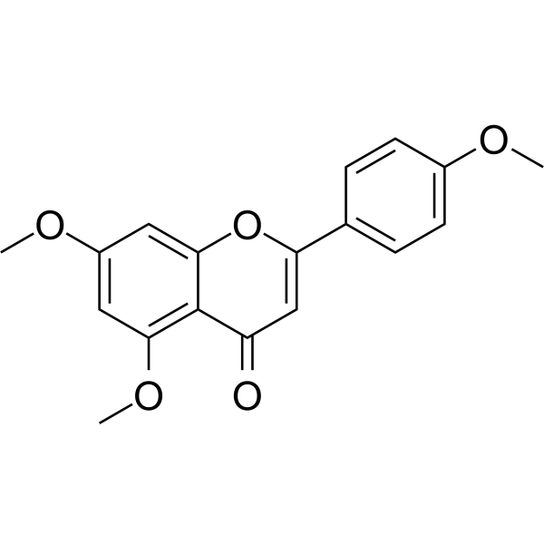 5,​7,​4'-​Trimethoxyflavone Chemical Structure