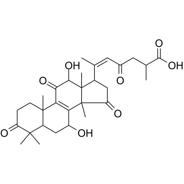 Ganoderenic acid E Chemical Structure
