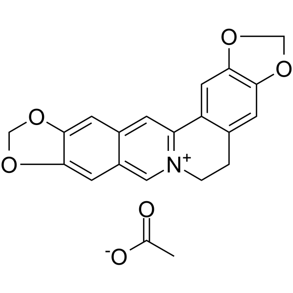 Pseudocoptisine acetate