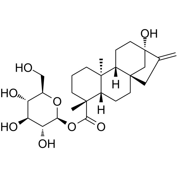 Steviol-​19-​O-​glucoside Chemical Structure
