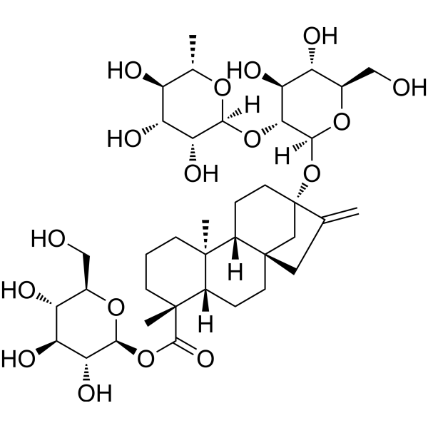 Dulcoside A Chemical Structure
