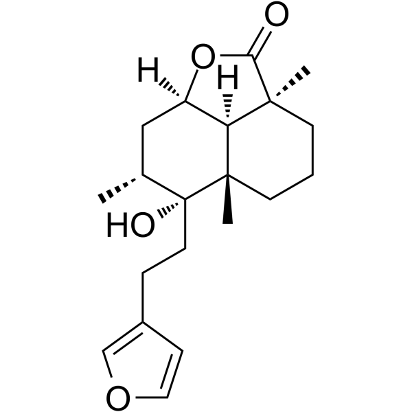 Marrubiin Chemical Structure