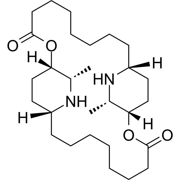Carpaine Chemical Structure
