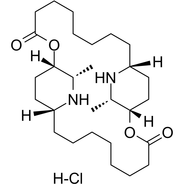 Carpaine hydrochloride