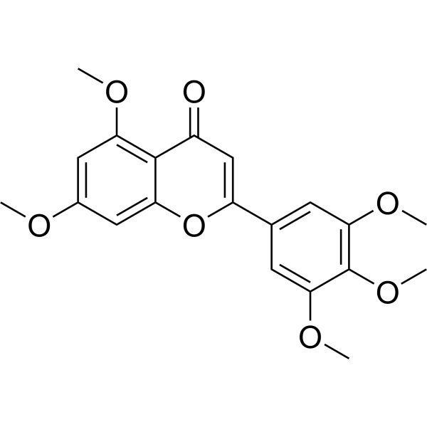 3',​4',​5',​5,​7-​Pentamethoxyflavone Chemical Structure