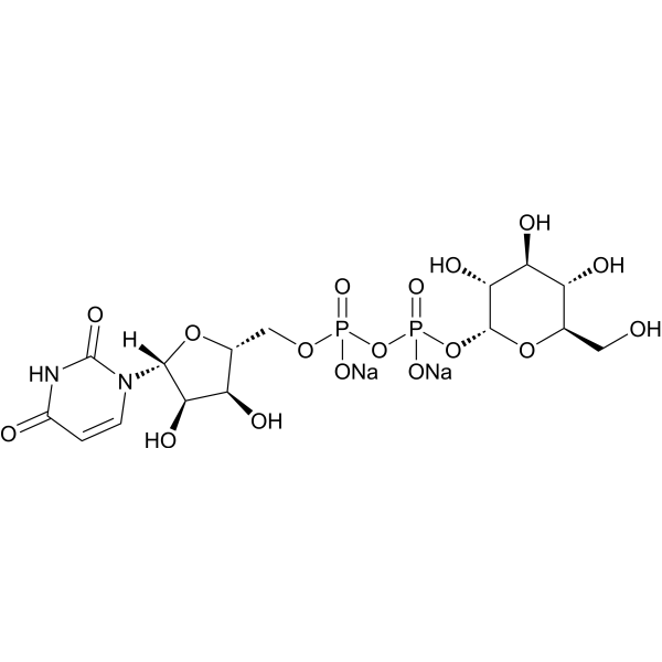 Uridine <em>5</em>′-diphosphoglucose disodium salt