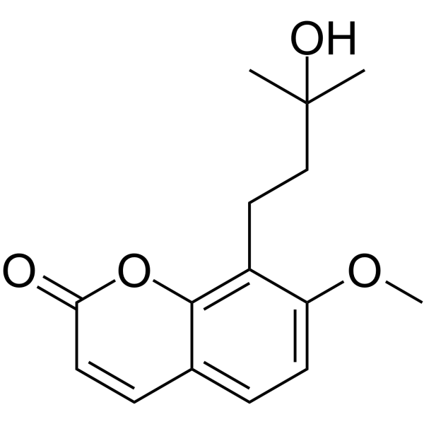 Osthol hydrate Chemical Structure