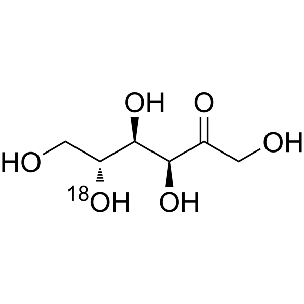 D-Fructose-18O-2 Chemical Structure