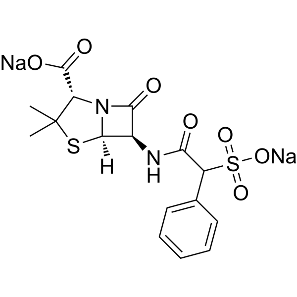 Sulbenicillin disodium Chemical Structure