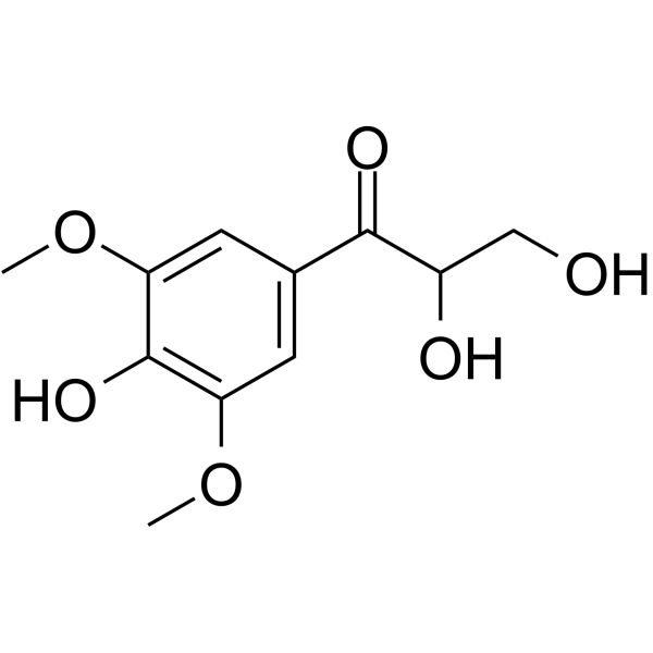 2,3,4'-Trihydroxy-3',<em>5</em>'-dimethoxypropiophenone