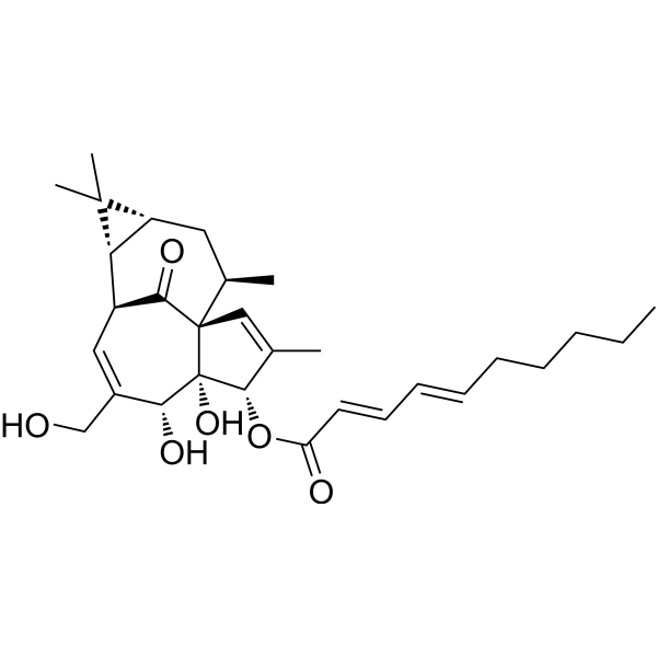 3-O-(2'E,4'E-Decadienoyl)-ingenol Chemical Structure