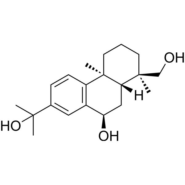 Abieta-8,11,13-triene-7α,15,18-triol Chemical Structure