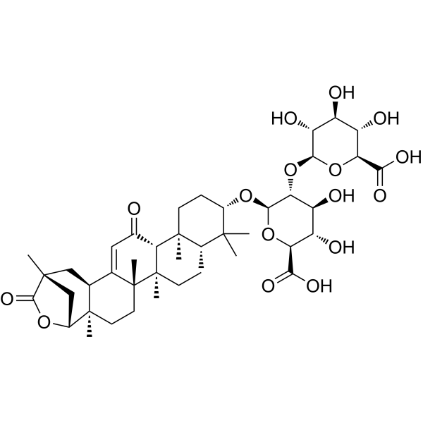 Licoricesaponin E2 Chemical Structure