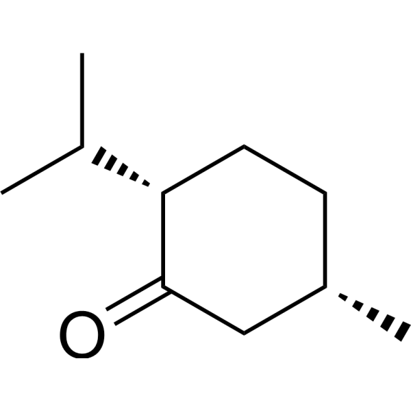 (-)-Isomenthone Chemical Structure