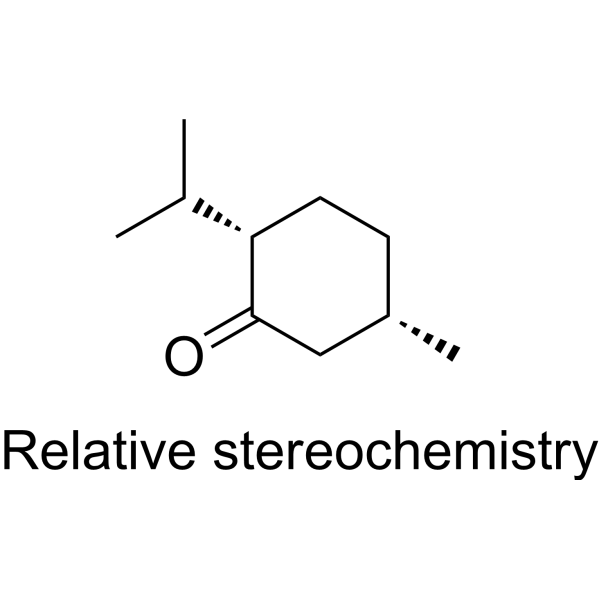 (±)-Isomenthone Chemical Structure