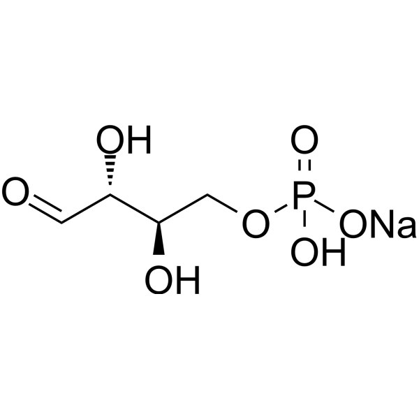 D-Erythrose 4-phosphate sodium Chemical Structure