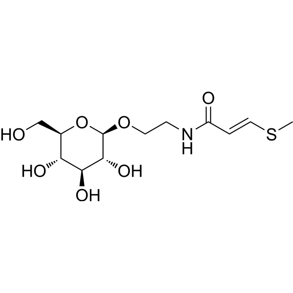 Entadamide-A-β-D-glucopyranoside Chemical Structure