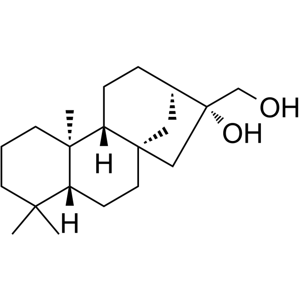 Kauran-16,17-diol Chemical Structure